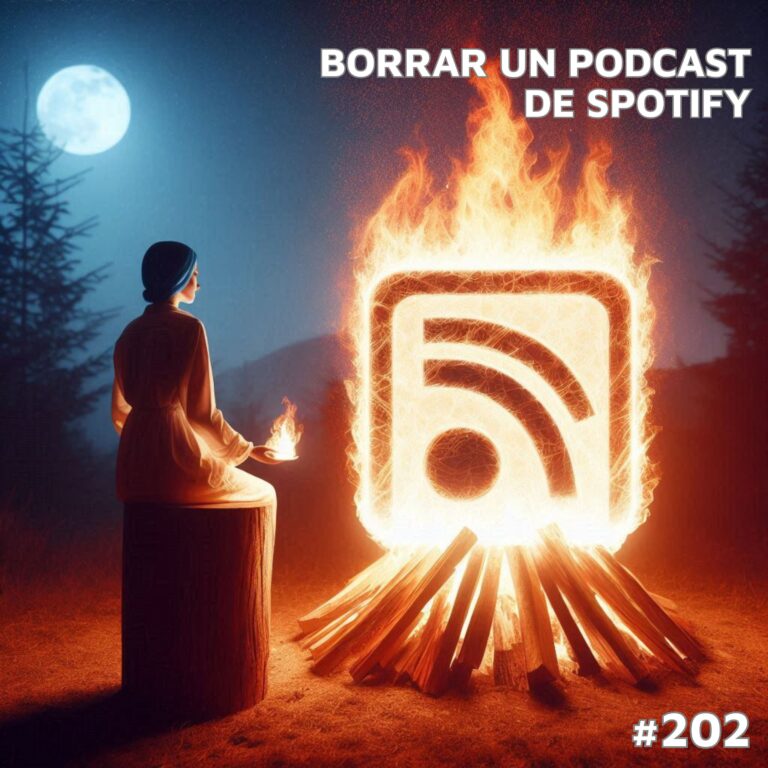 Borrar un podcast de Spotify